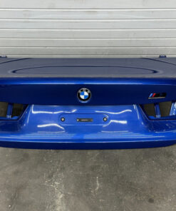 2024 BMW M3 M4 G80 G82 TRUNK LID BLUE OEM *MINOR PAINT CHIP/RESIDUE 12-13*