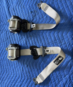 2011 BMW 550i F10 5 SERIES FRONT RIGHT LEFT SEAT BELT SEATBELTS PAIR OEM~WEAR~
