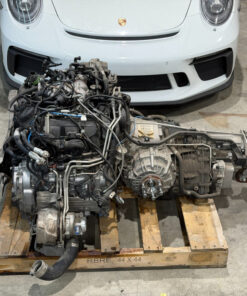 2014 PORSCHE 911 TURBO S 991 3.8L ENGINE PDK TRANSMISSION ByDesign 68MM Turbos