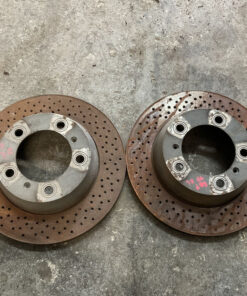 Porsche 718 982 Boxster Rear Left Right Brake Disc Rotor OEM