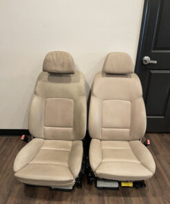 2011 BMW 550i F10 5 SERIES OEM FRONT LEFT & RIGHT SEATS ASSEMBLY ~MINOR WEARS~