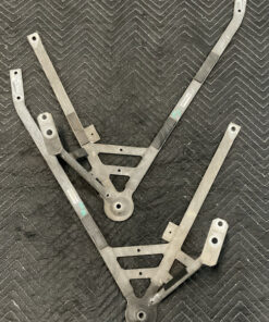 2015 BMW M4 REAR RIGHT LEFT PAIR SUSPENSION BRACKET OEM 67228464604