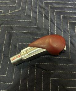 2018 PORSCHE 718 982 BOXTER S AUTOMATIC SHIFT KNOB RED LEATHER PDK OEM