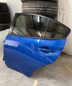 2015-2020 SUBARU WRX STI REAR LEFT DRIVER DOOR SHEEL OEM WORLD RALLY BLUE