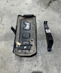 2014 PORSCHE 911 TURBO S BATTERY MOUNT TRAY W BRACKET & MODULES OEM