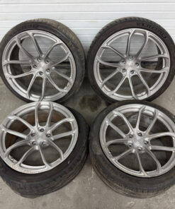 2024 BMW M3 G80 M4 G82 G8X BC FORGED WHEELS RIMS TIRES 5X112 *DAMAGE*