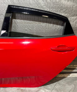 2017-2021 FK8 Honda Civic Type R Driver Rear Door Assembly / Rallye Red TR106