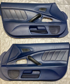 2004-2005 Honda S2000 Interior Door Panels / Pair / Blue / HS005