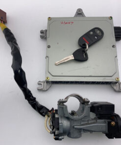 2000-2003 Honda S2000 ECU Engine Control Module w/ Ignition Switch Key Set / 37820PCXA01 / HS007