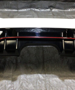 *DAMAGED* 2017-2019 Honda Civic Type R FK8 Rear Bumper Cover w/ Trim / TR101