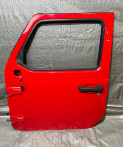 2018-2024 Jeep Wrangler JL Unlimited 4DR / Gladiator JT Driver Front Door Assembly / Firecracker Red JL011