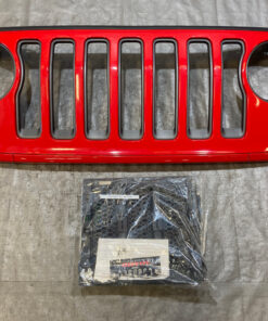 2018-2021 Jeep Wrangler JL OEM Grille Assembly / Firecracker Red JL011