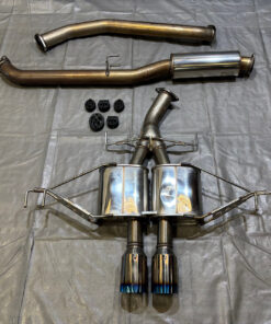 2017-2020 FK8 Honda Civic Type R HKS Legamax Cat Back Race Exhaust *DAMAGED* / TR107