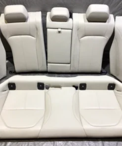 2017-2018 Alfa Romeo Giulia Split Folding Rear Seat Set / Ice Leather / AG003
