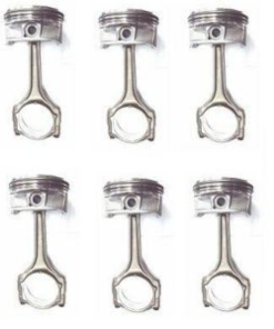 Piston silnika pistons set wrangler UK 3.6
