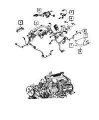 Motor Electrical Wiring Injection Tubes Wrangler UK 3.6