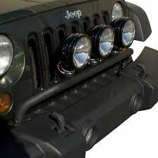 Transverse beam bumper bumper . Fixtures for Headlight Reflector Wrangler UK 07-17