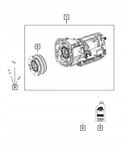Drive box skrzynka automatas wrangler jl 2.0t