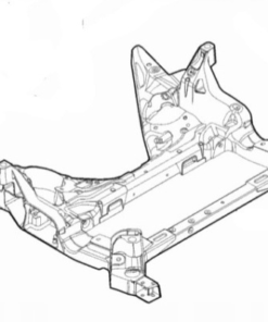 Traverse subframe bar front alpha romeo giulia 4x4